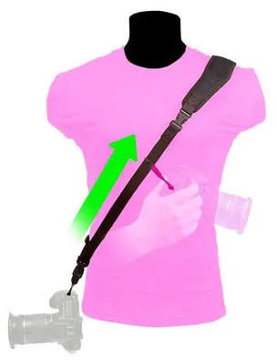 Immagine prodotto di Caruba Tracolla rapida pro con sistema sgancio rapido clic