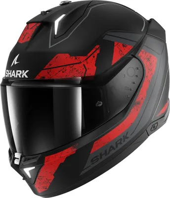Produktbild von Shark Skwal i3 Rhad Helm, schwarz matt/rot, XS (53/54)