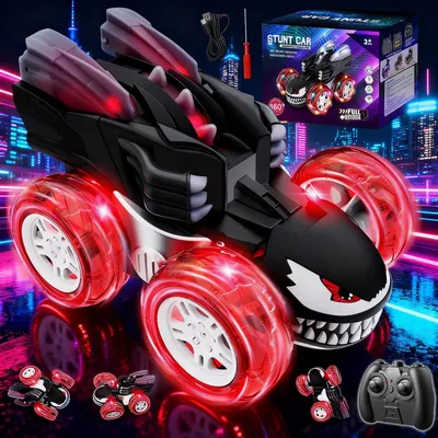 Produktbild von RC Stunt Auto Spielzeug Monstertruck Ferngesteuertes 360° Drift Auto für Kinder