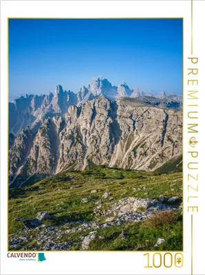 Produktbild von CALVENDO Puzzle Atemberaubende Bergwelt südlich der 3 Zinnen | 1000 Teile Lege-Größe 64x48cm Foto-Puzzle für glückliche Stunden
