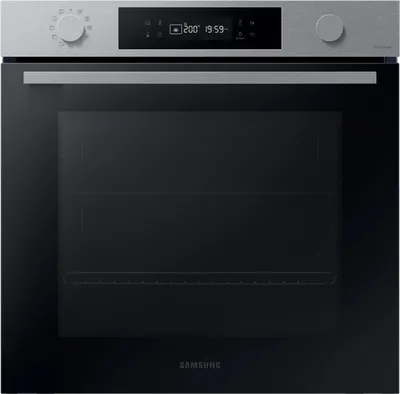 Produktbild von Samsung Einbaubackofen, 76 ℓ, A+*, Pyrolyse, Edelstahl, Serie 4, Groß, Elektrischer Ofen, 76 l, 3850 W, 76 l, 30 - 250 °C