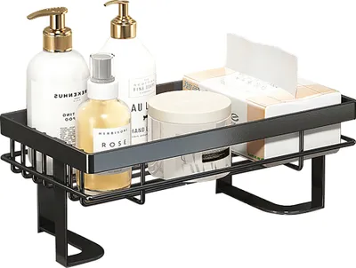 Produktbild von Heikoeco® Abnehmbares Toilettenregal, über dem WC, Metall-WC-Aufbewahrungsregal, WC-Aufbewahrungsregal, platzsparendes WC-Regal