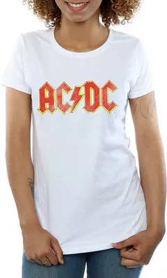 Produktbild von AC/DC - T-Shirt für Damen BI528 (S) (Weiß)