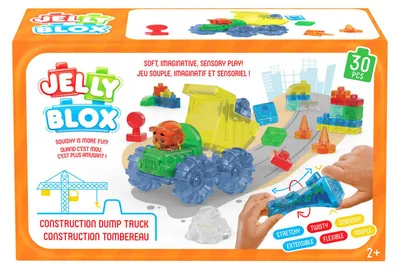 Image de Jelly Blox - Set de camions réfrigérés - 30 pièces.