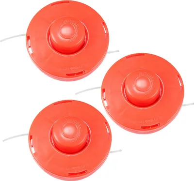 Produktbild von 3x Rasentrimmer Doppel-Fadenkopf Motorsense Trimmerkopf für Adlus 69445 Alko BC301 Bass Polska Bauholtz Baumr-AG BBT Craft-Men Einhell Eurokraft Eurotec