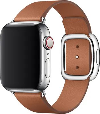 Produktbild von Apple Watch 8 - 41 mm, Watch 9 - 41 mm, Watch SE 2022 - 40 mm, Watch SE 2023 - 40 mm, Watch 40 mm, Watch 41 mm, Watch 38 mm Band: Leather Band Modern Buckle
