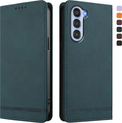 Obrázek produktu pro Pouzdro pro ZTE Nubia S, retroPolyuretankožené flip pouzdro s stojánkem a přihrádkami na karty Zelený