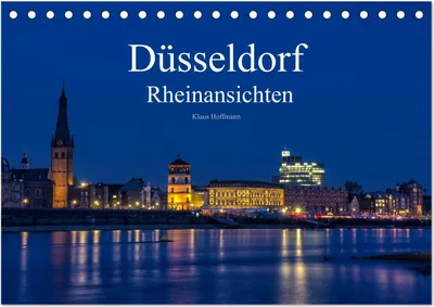 Produktbild von Düsseldorf - Rheinansichten (Tischkalender 2025 DIN A5 quer), CALVENDO Monatskalender