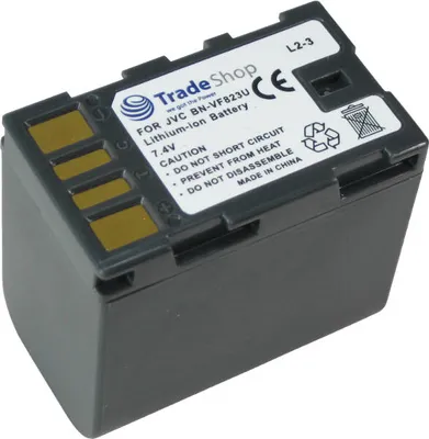 Produktbild von Trade-Shop Kamera Li-Ion Akku 7,2V/7,4V / 2900mAh ersetzt JVC BN-VF808 BN-VF808U BN-VF815 BN-VF815U BN-VF823 BN-VF823U