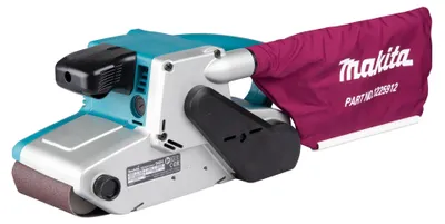 Produktbild von Makita 9404J, Bandschleifmaschine, 210 m/min, 440 m/min, AC, 143 mm, 334 mm