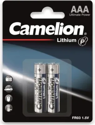 Immagine prodotto di CAMELION Micro batteria, al litio, FR03, 2 pz
