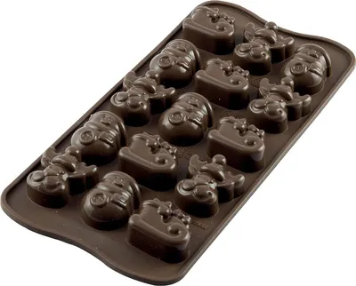 Produktbild von Silikomart Schokoform Winter