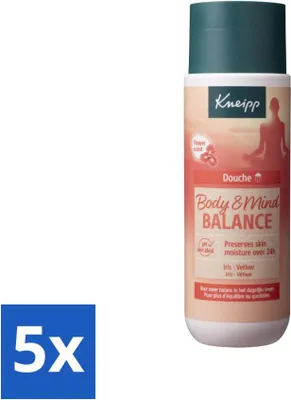 Produktbild von Kneipp - Duschgel - Body & Mind Balance - 200 ml - Vorteilspack - 5 Stücke