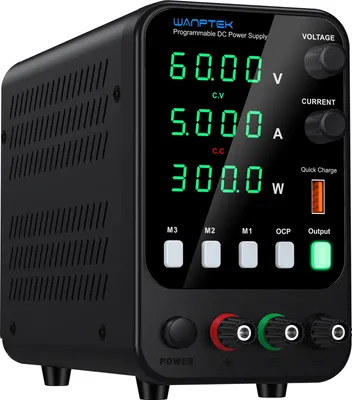 Produktbild von Programmierbares DC-Netzteil, einstellbare Spannung und Stromstärke, Überspannungsschutz, APS605H 60V 5A