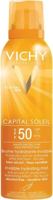 Image de Vichy Ideal Soleil Brume Hydratante InvisibleSPF50