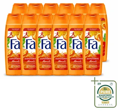 Obrázok produktu pre 12 kusov gélu na sprchovanie Fa "Empowering Moments" - 250 ml - balenie
