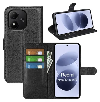 Produktbild von Klapphülle für Xiaomi Redmi Note 17 4G / 5G Hülle Wallet Case mit Kartenfächern