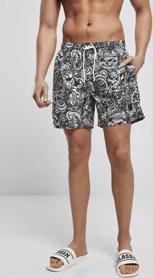 Obrázok produktu pre Urban Classics - Plavecké šortky PATTERN tetovanie - 4XL