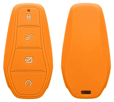 Immagine prodotto di Custodia per chiavi auto kwmobile, compatibile con BYD Atto 3 / Sealion / Han / Tang / Dolphin/Seal, realizzata in silicone, per proteggere le chiavi