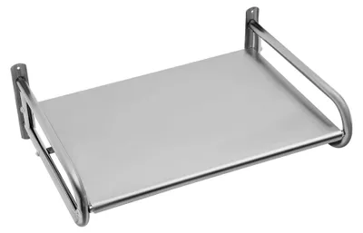 Produktbild von Mikrowellenregal aus rostfreiem Stahl zur Wandmontage für die Küche