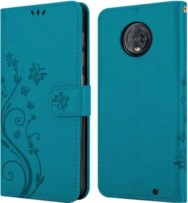 Obrázek produktu pro Cadorabo DE-146949, Motorola, Motorola MOTO G6 PLUS, Modrá