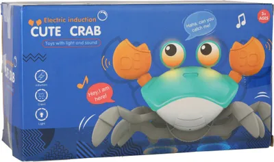 Image de Crabe interactif avec son vert