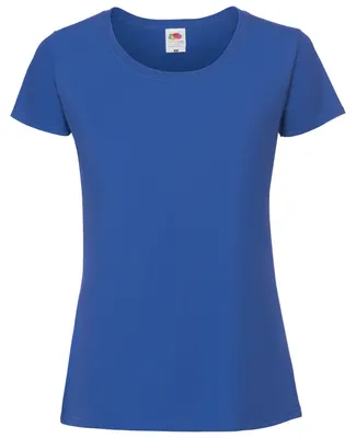 Produktbild von Fruit Of The Loom Damen Premium T-Shirt BC3945 (2XL) (Kobaltblau)