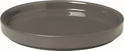 Produktbild von Blomus Pilar Teller, Speiseteller, Essteller, Geschirr, Keramik, Pewter, 14 cm, 63983