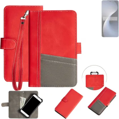 Produktbild von K-S-Trade Handy Schutzhülle für Meizu 21 Note Hülle Portemonnee Brieftasche Klapphülle Kartenfächer Flip Wallet Case Etui