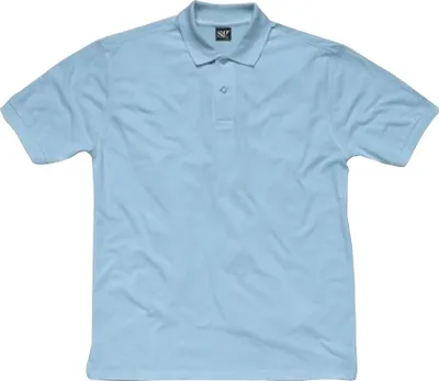 Produktbild von SG Damen Poloshirt, Kurzarm, 100% Baumwolle BC1082 (L) (Himmelblau)