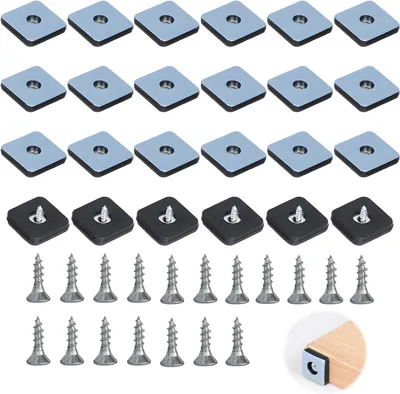 Produktbild von 24 Teflongleiter zum Schrauben, Bodengleiter Ø 25 mm für Möbel