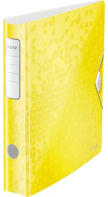 Image de Classeur A4 étroit Wow jaune Leitz