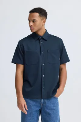 Immagine prodotto di Blend BHADRIAN Camicia da uomo Oversize a maniche corte, vestibilità comoda