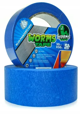 Productafbeelding van Krijtband, blauw, verfmaskeertape, 30 mm x 50 m