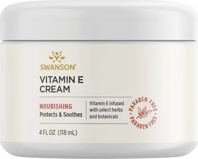 Produktbild von Vitamin E Creme 4 fl oz (118 ml) Swanson Health Products
