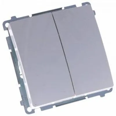 Produktbild von Kontakt-Simon BMW5.01/11, Kunststoff, Weiß, IP20, IP44, 250 V, 10 A, 75 mm