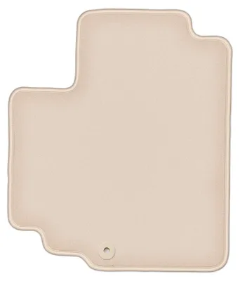 Produktbild von DURBAN Beige Velours-Fahrerfußmatte für Nissan Pixo Schrägheck (2008-2013)