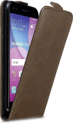 Zdjęcie produktu dla Cadorabo DE-125563, Huawei, Huawei Y6 PRO 2017, Brązowy