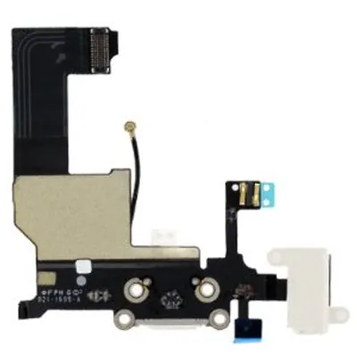 Produktbild von OEM System Anschluss+Flex Kabel für iPhone 5 weiss