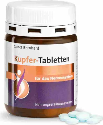 Produktbild von Sanct Bernhard Kupfer-Tabletten - 180 Tabletten