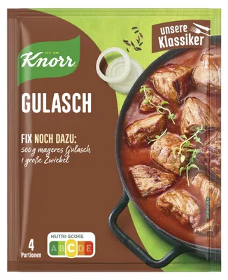 Produktbild von Knorr Fix Gulasch 4 Portionen