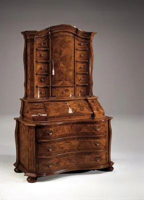 Image de Buffet Secrétaire Table Buffet Armoire Cuisine Armoire Bois Massif