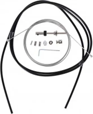 Produktbild von XLC Bremszugkit Trommelbremse BR-X99 17000/2350mm 2 Nippel schwarz