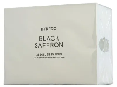 Productafbeelding van Byredo Black Saffron, uniseks, 100 ml, vloeiparfum, zwarte bes, peper, saffraan, framboos, orchidee, roos, tuberoos, wierook, patchouli, agarhout, leer