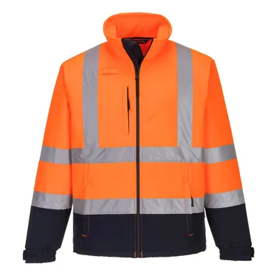 Image de Softshell Bicolore (3 Couches) Couleur : Orange/marine Taille Xl - Portwest