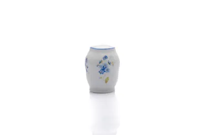 Image de Pot à poivre Thun 1794, porcelaine tchèque, Bernadotte, myosotis, Thun