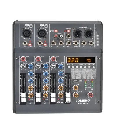 Obrázek produktu pro Audio mixér, 4 kanály, 320 DSP efektů, EU STECKER