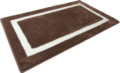 Produktbild von Clarissa Badematte Badteppich Badvorleger Duschvorleger Badezimmerteppich 70x120cm Linea2 Torf Jasmin
