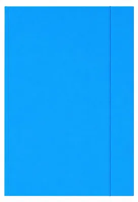 Obrázek produktu pro Modrá laminovaná lepenka s gumičkou A4+ 300 Gsm, Obrázek vytvořený pomocí AI