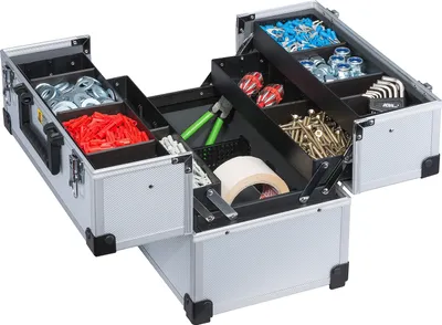 Produktbild von Allit Werkzeugkoffer mit Cantilever AluPlus Tool L 36C
